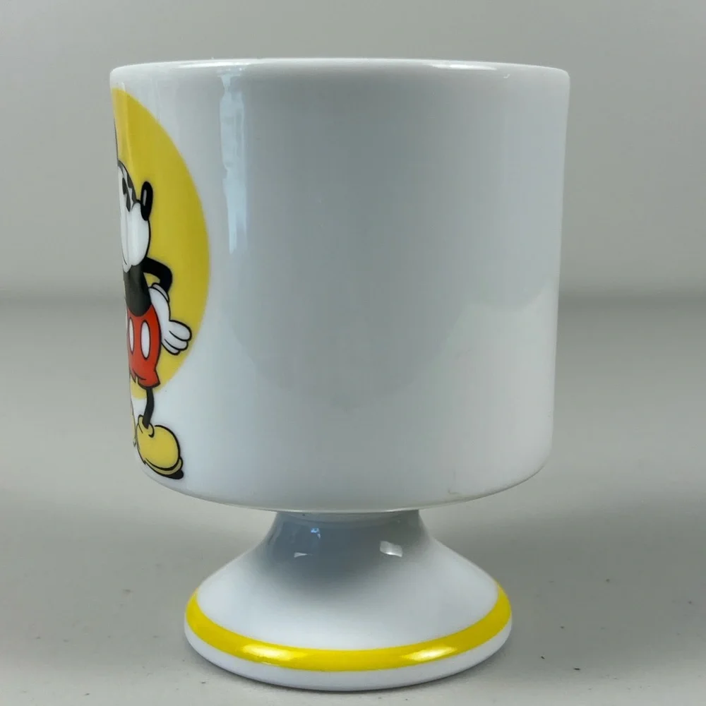 Vintage Mickey Mouse Footed‎ Pedestal Mug-Walt Disney Productions EUC